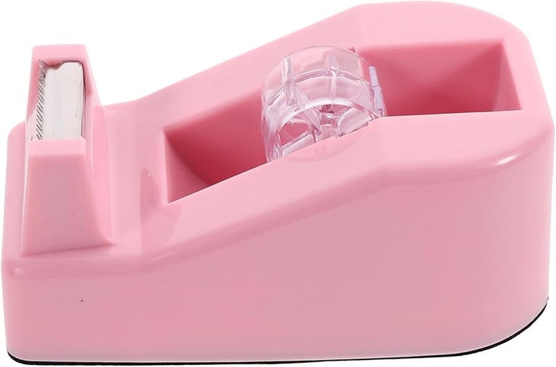 Portable Tape Dispenser With Easy Cut Blade Cherry Blossom Pink For Office Home - Image 1